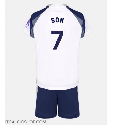 Tottenham Hotspur Son Heung-min #7 Prima Maglia Bambino 2025-26 Manica Corta (+ Pantaloni corti)